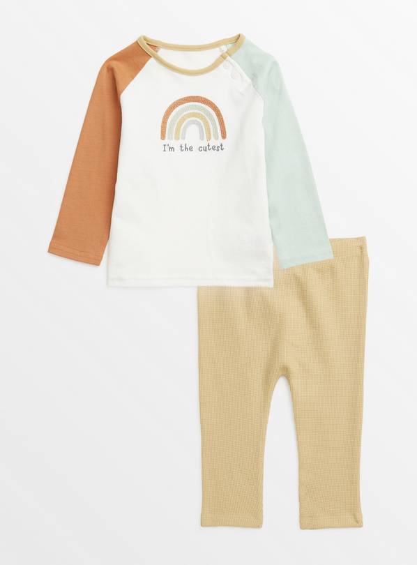 Buy I'm The Cutest Rainbow Top & Bottoms Set 912 months Outfits and